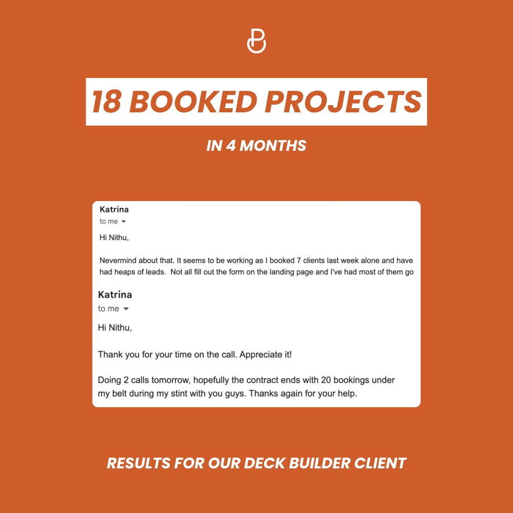 Booking value results